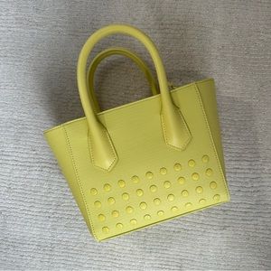 Dagne Dover neon yellow bag